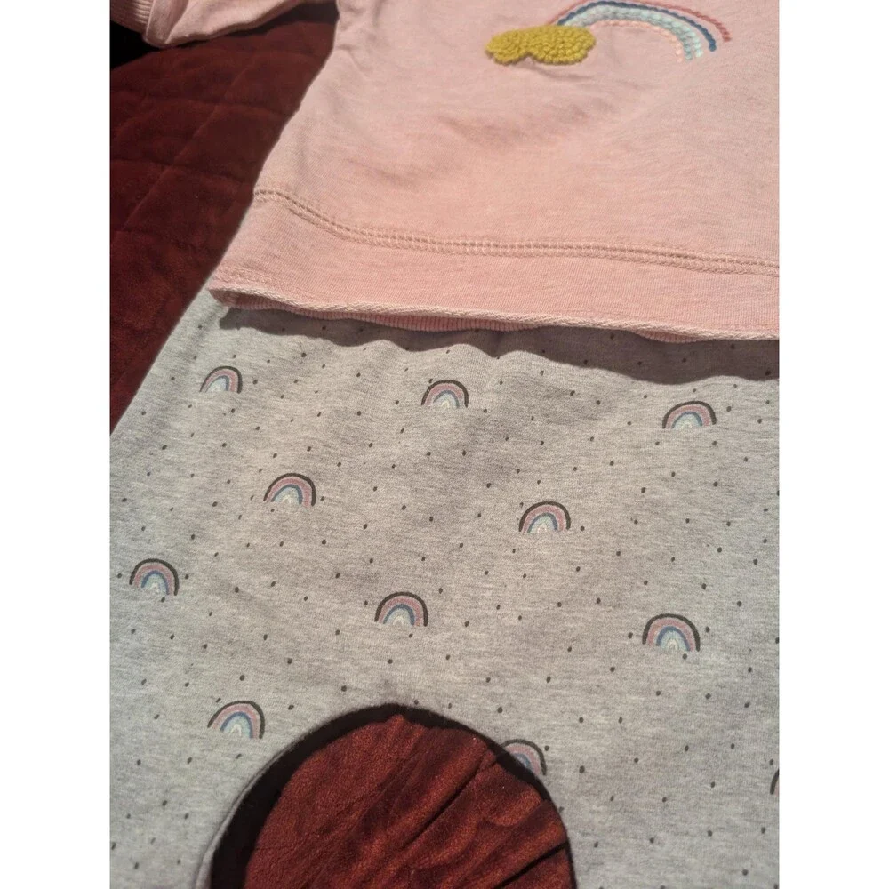 Next Baby Rainbow Outfit Set 3-6 Months - Free Shipping